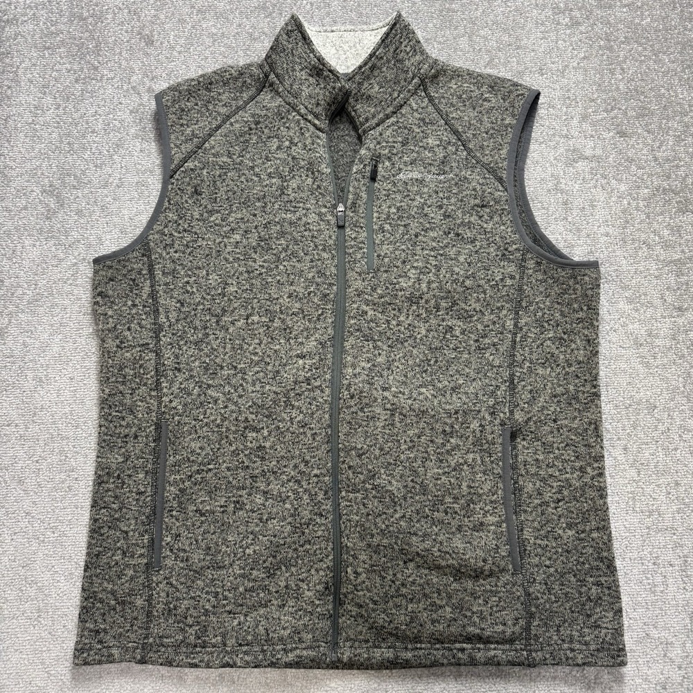 Eddie Bauer Men's XL Vest Gray